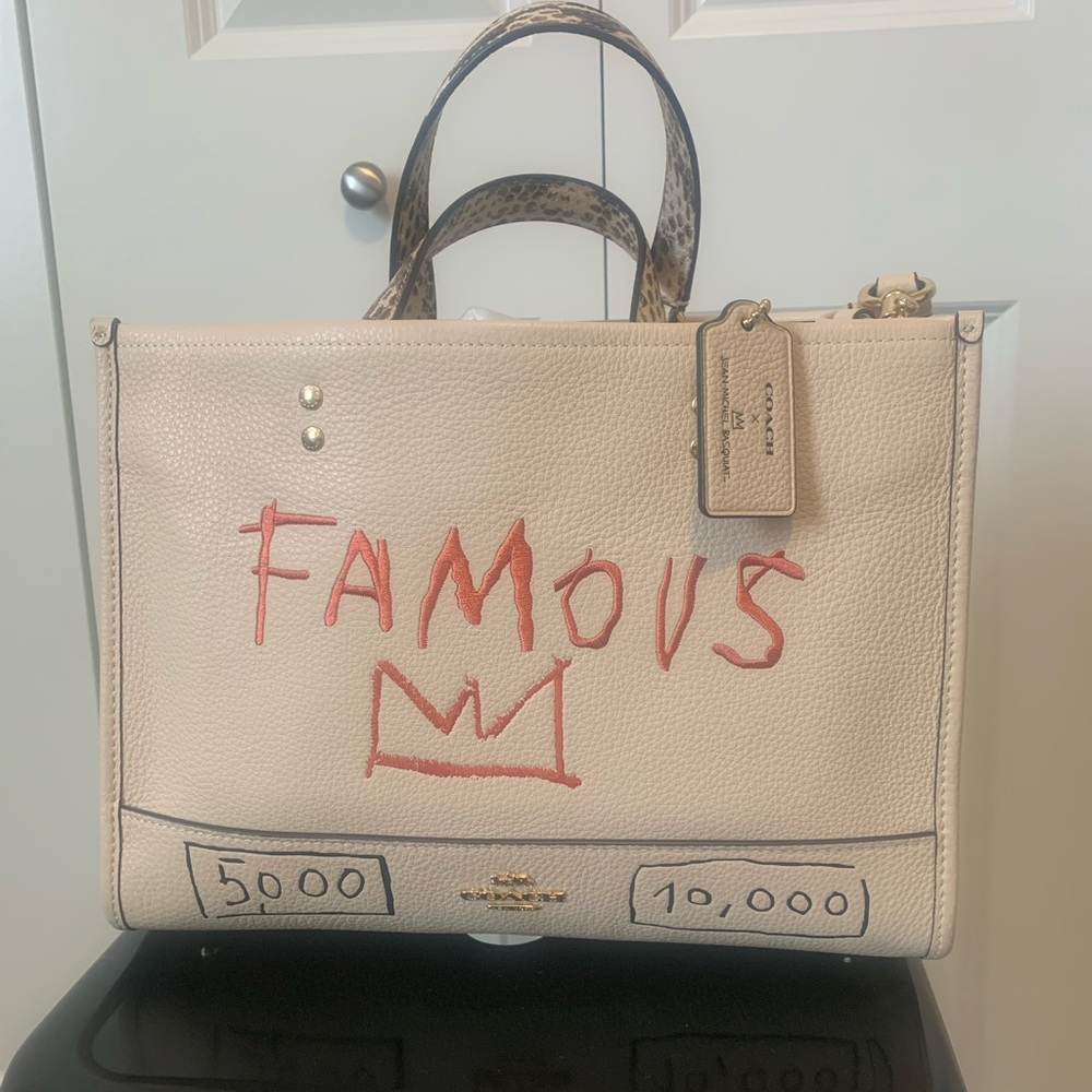 Coach X Jean Michel Basquiat Dempsey Carryall